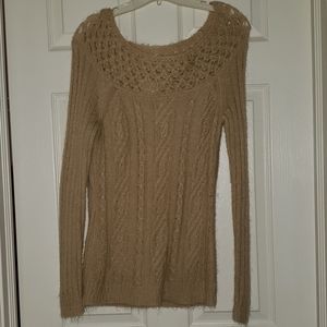 LOFT wide neck sweater